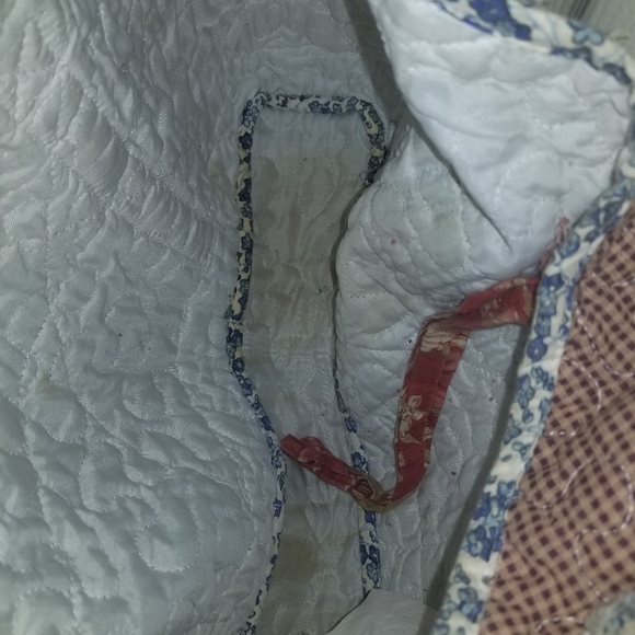 Handmade Quilted patchwork bag - Picture 2 of 3